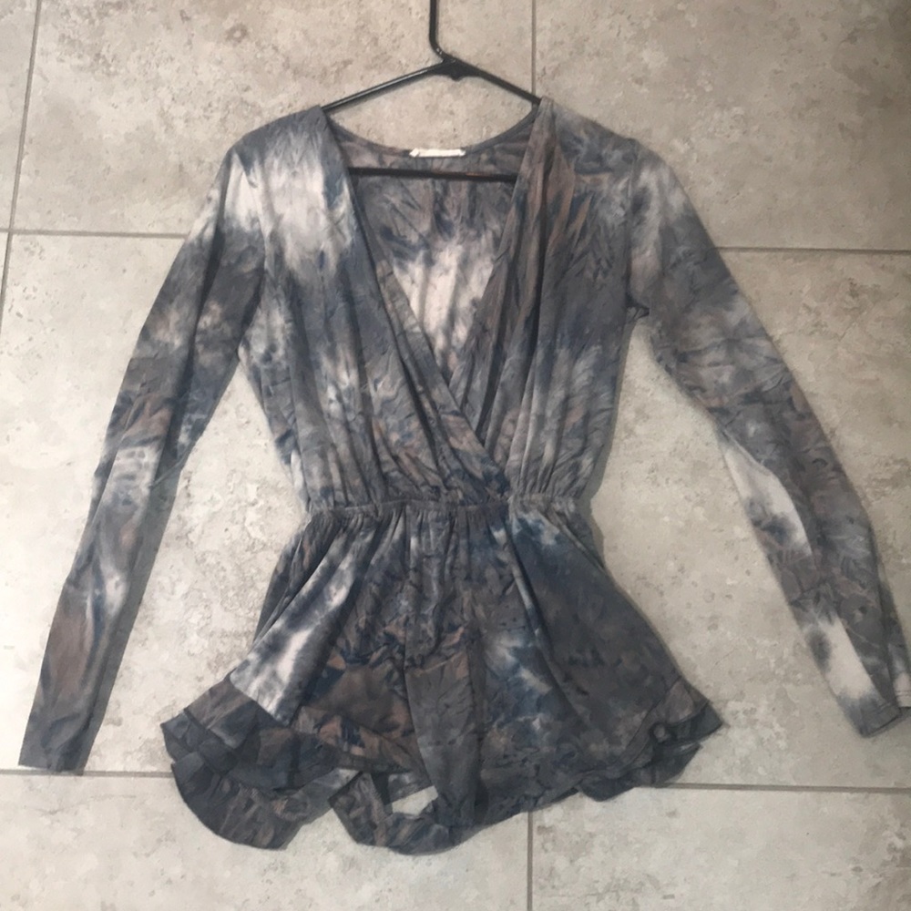 Long sleeve romper